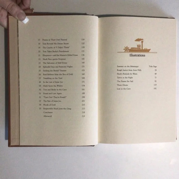 Tom Sawyer by Mark Twain Hardcover Book - Picture 7 of 14